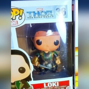 Funko Pop #36 LOKI Thor The Dark World w Case